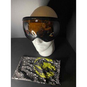 Electric Visual EG2 Matte Black Snowboarding Goggles NWT